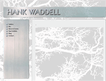 Tablet Screenshot of hankwaddell.com
